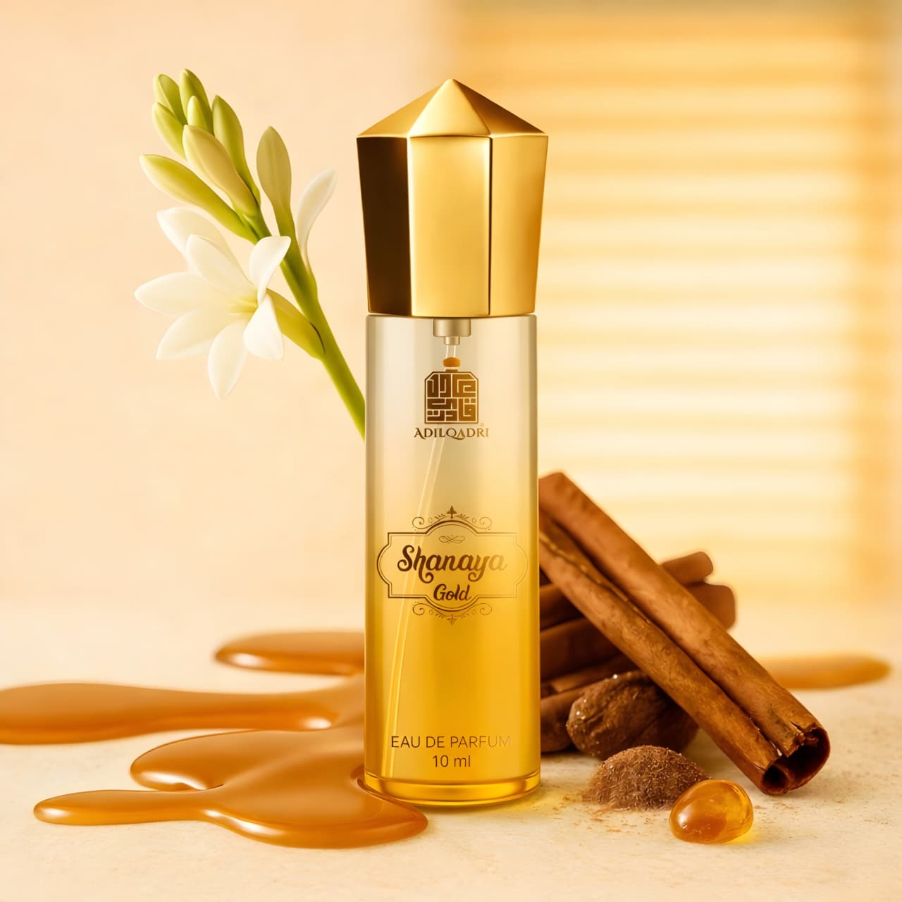 AdilQadri Shanaya Gold Luxury Perfume Spray 10ml