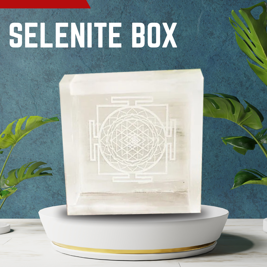 The Glow Rituals Selenite Box