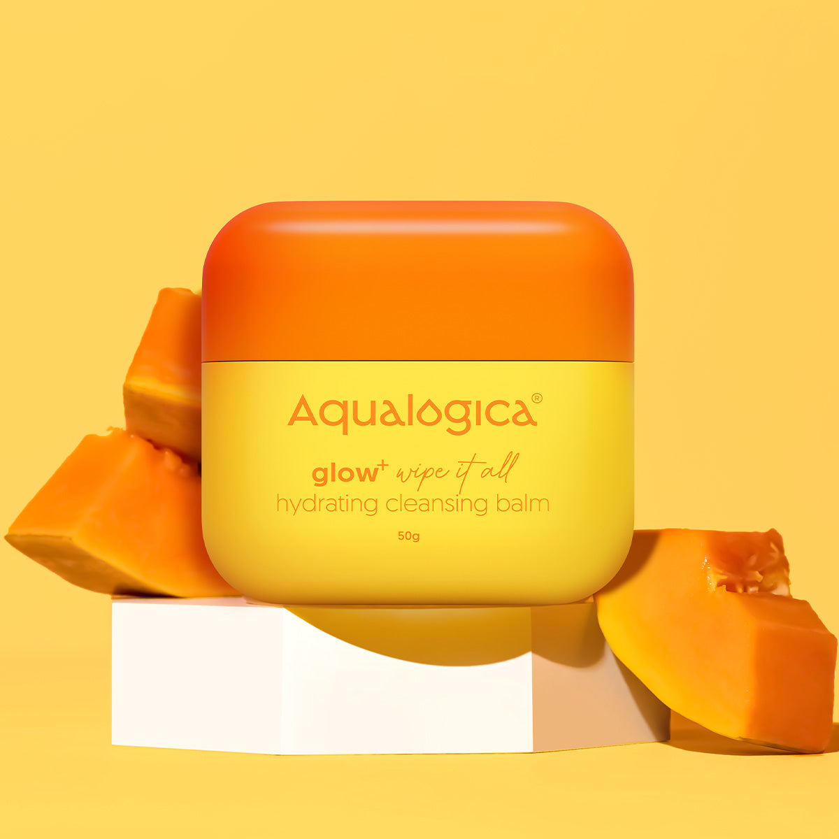 Aqualogica Glow+ Wipe It All Hydrating Cleansing Balm - 50g