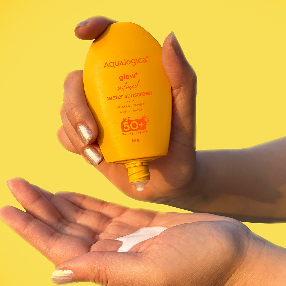 Aqualogica Glow+ Infused Water Sunscreen