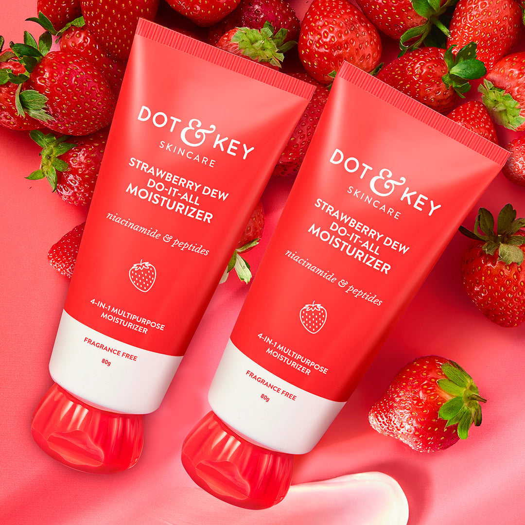 Dot & Key Strawberry + Niacinamide Moisturizer Pack of 2 - 160gm