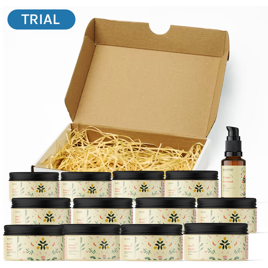 Tattvalogy Barabuti (12 Herb) Hair Oil for Monsoon [Tattvalogy DIY Box]