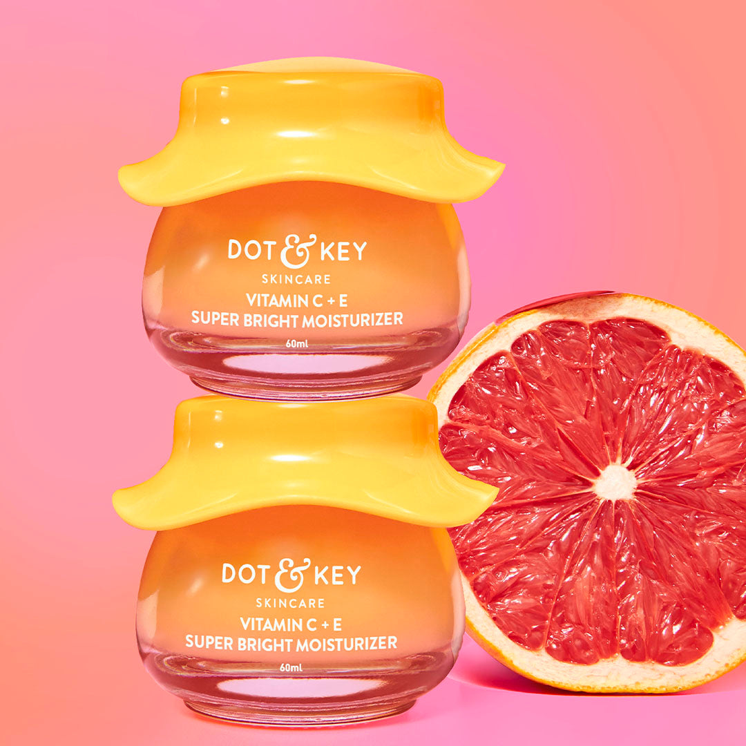 Dot & Key Vitamin C + E Moisturizer, Pack of 2 - 120ml