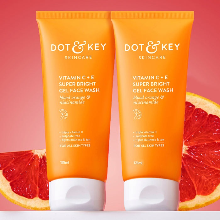 Dot & Key Vitamin C Gel Face Wash - Pack of 2