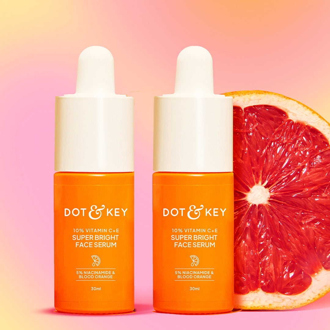 Dot & Key 10% Vitamin C + E Face Serum Pack of 2 - 60ml