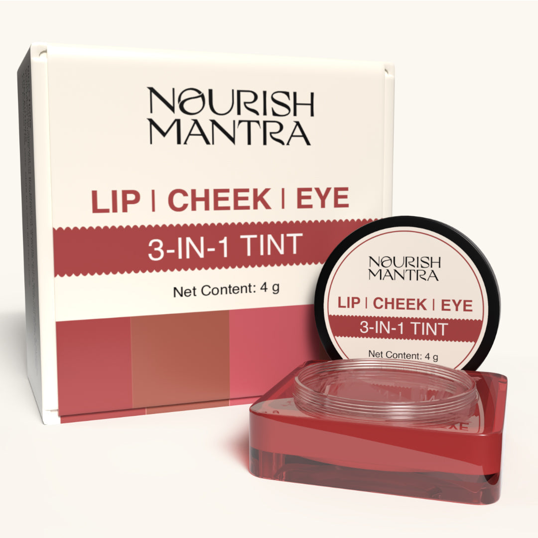 Nourish Mantra 3 In 1 Lip, Cheek, & Eye Tint