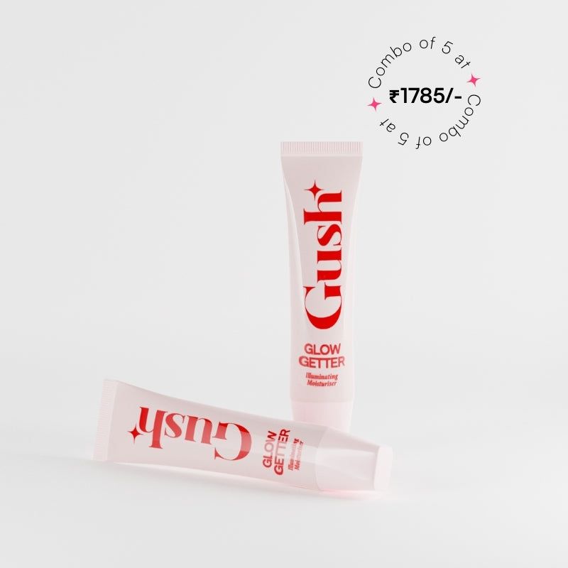 Gush Beauty Glow Getter Duo (4-in-1 Moisturizer + Primer + Strobe + SPF)