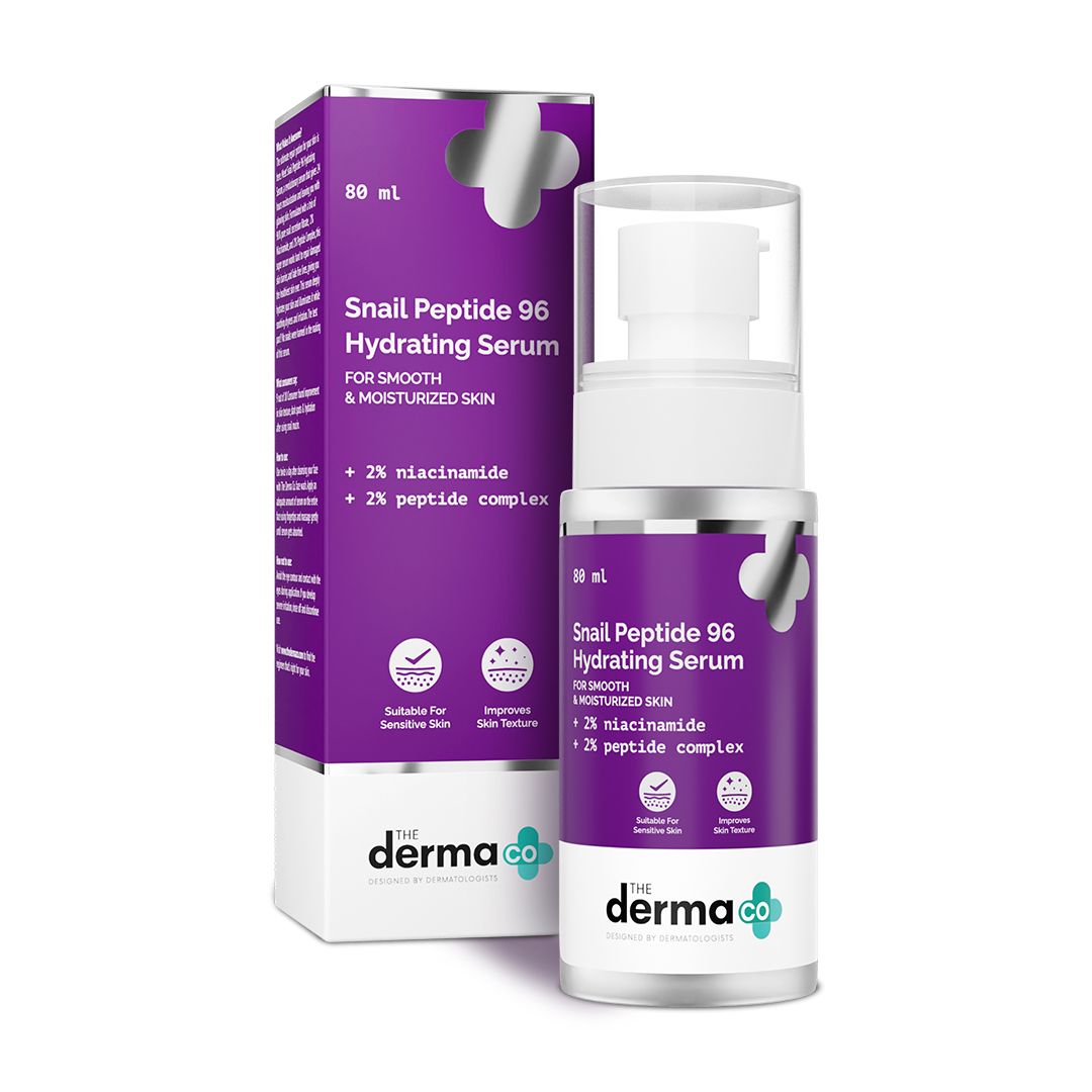 Derma Co Snail Peptide 96 Hydrating Serum - 80ml