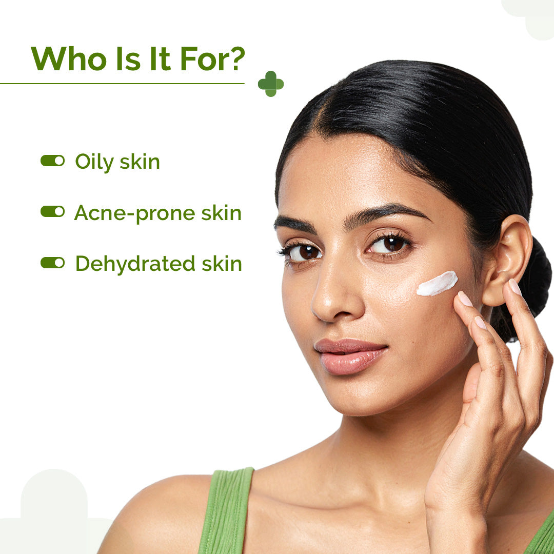 Derma Co 1% Salicylic Acid Oil-Free Moisturizer For Face with Oat Extract - 50g